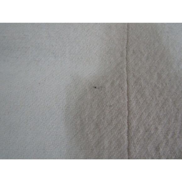 Zara Woman Cream Textured Longline Coat Medium Minimalist Lined Overcoat Jacket - Picture 5 of 15